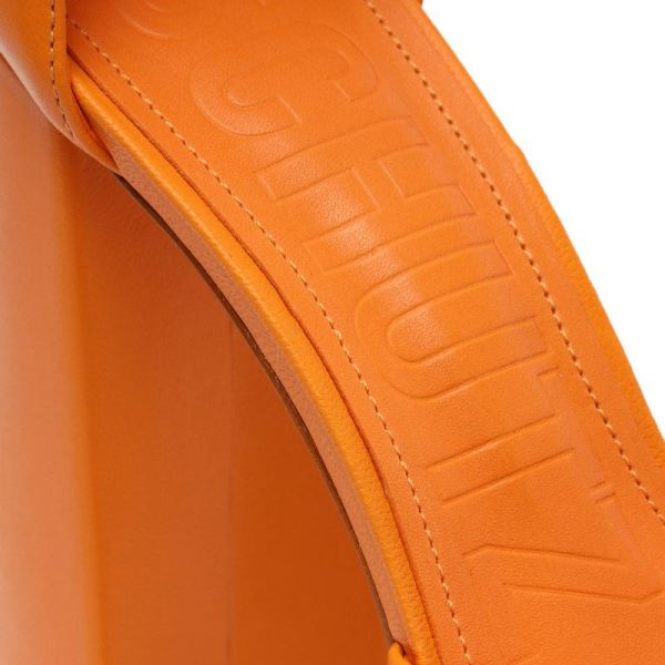 Schutz | Women's Lenne Nappa Leather Sandal-Bright Tangerine