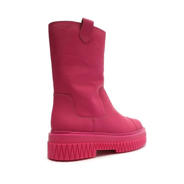 Schutz | Women's Jacy Leather Boot-Hot Pink