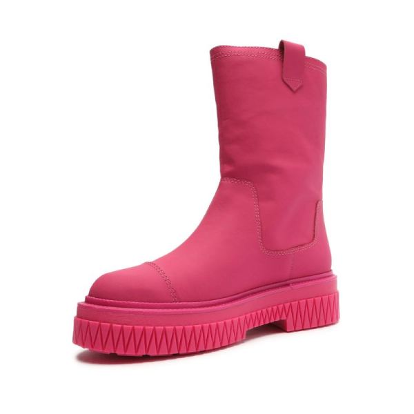 Schutz | Women's Jacy Leather Boot-Hot Pink