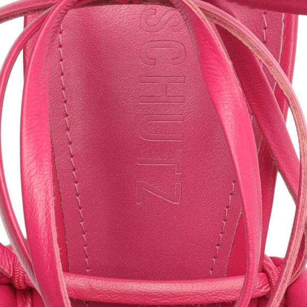 Schutz | Women's Zarda High Block Sandal-Hot Pink