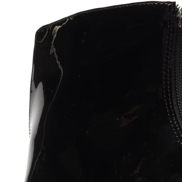 Schutz | Women's Viha Patent Leather Bootie-Black