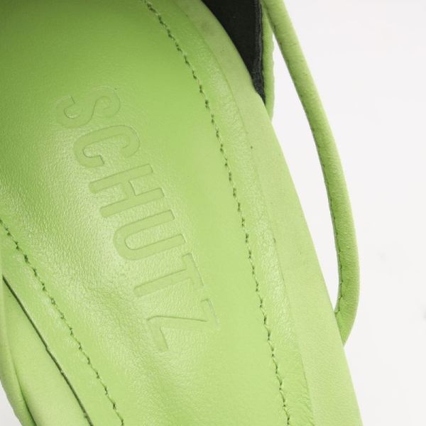 Schutz | Women's Alissa Nubuck Sandal-Lime Green