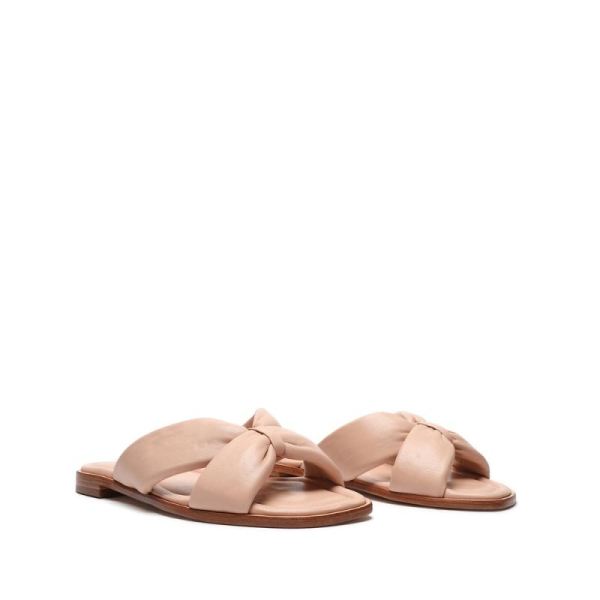 Schutz | Women's Fairy Nappa Leather Sandal-Sweet Rose