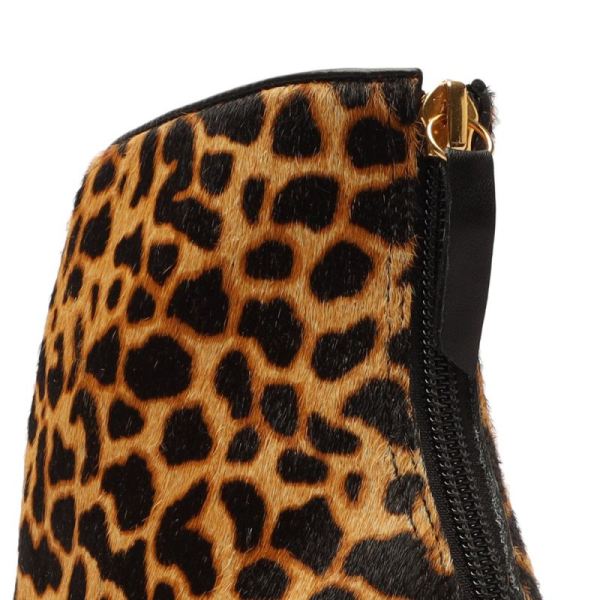 Schutz | Women's Viha Leopard-Printed Leather Bootie-Leopard