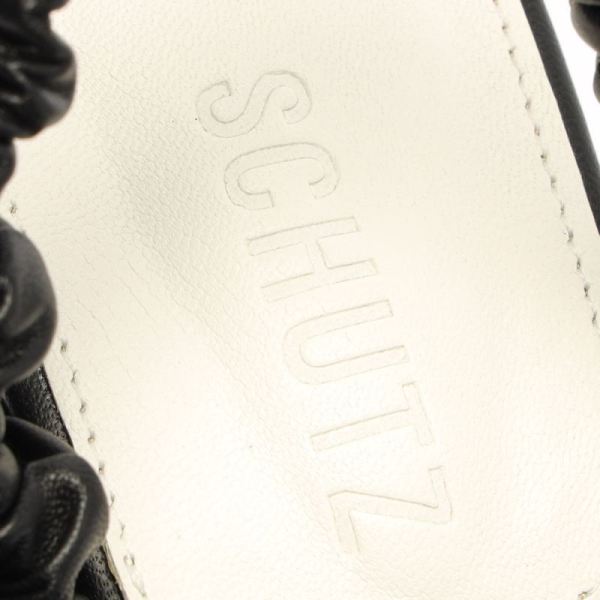Schutz | Women's Lirah Nappa Leather Sandal-Black