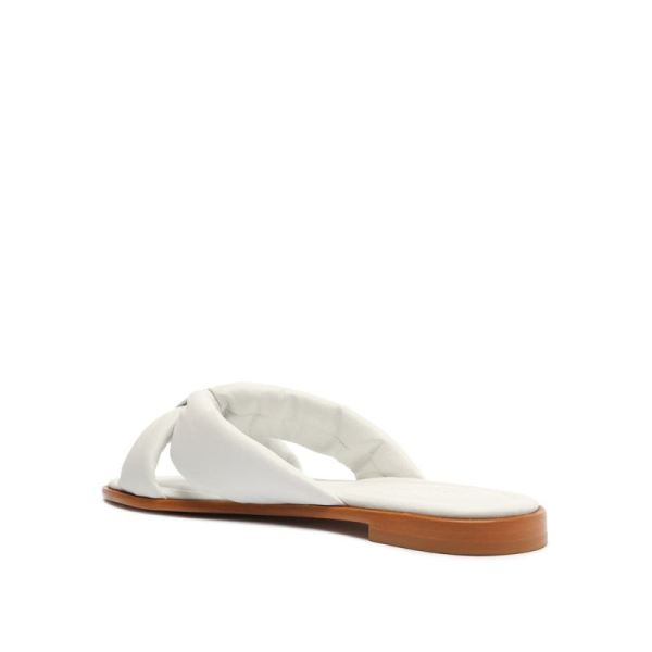 Schutz | Women's Fairy Atanado Leather Sandal-White