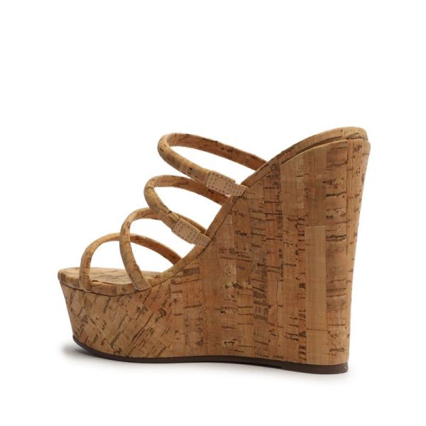 Schutz | Women's Cari Cork Sandal-Cork