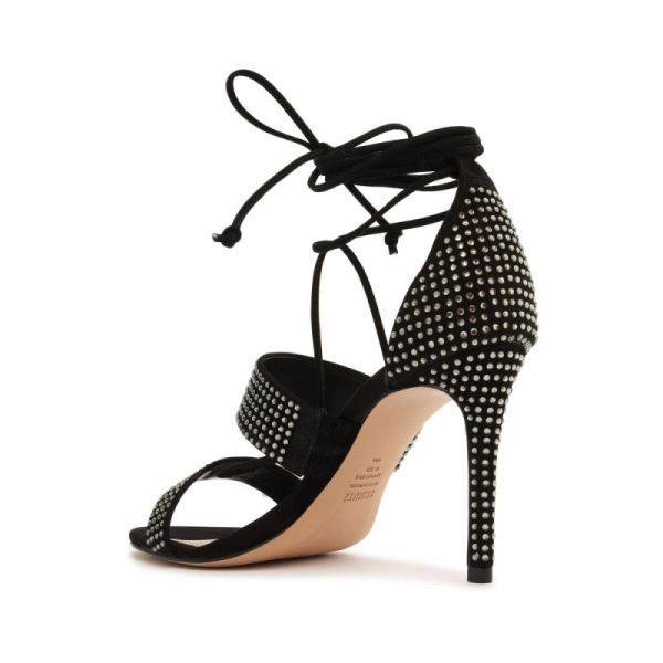 Schutz | Women's Sybil Lace Up Sandal-Black