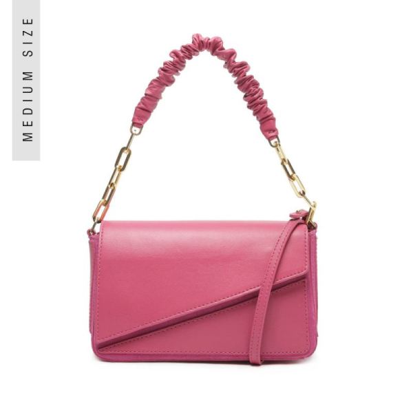 Schutz | Women's Match Suede&Nappa Leather Handbag-Paradise Pink