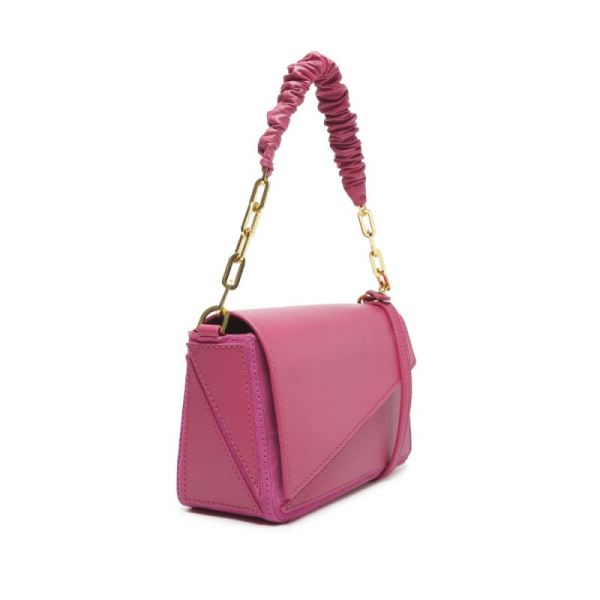 Schutz | Women's Match Suede&Nappa Leather Handbag-Paradise Pink