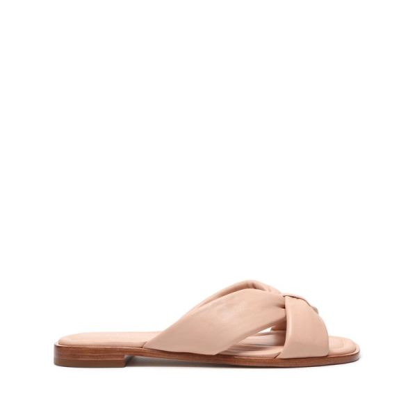 Schutz | Women's Fairy Nappa Leather Sandal-Sweet Rose