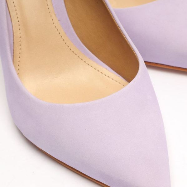 Schutz | Women's Lou Lo Nubuck Pump-Smoky Grape