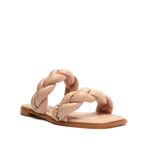 Schutz | Women's Soo Leather Sandal-Sweet Rose