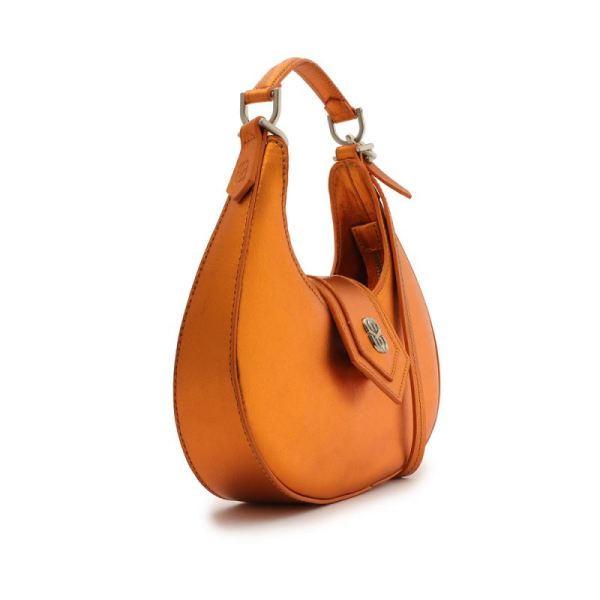 Schutz | Women's Spicy Leather Crossbody-Orange