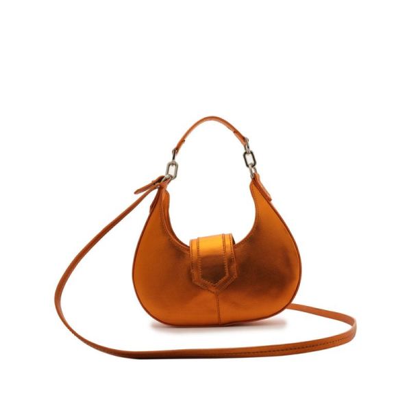 Schutz | Women's Spicy Leather Crossbody-Orange