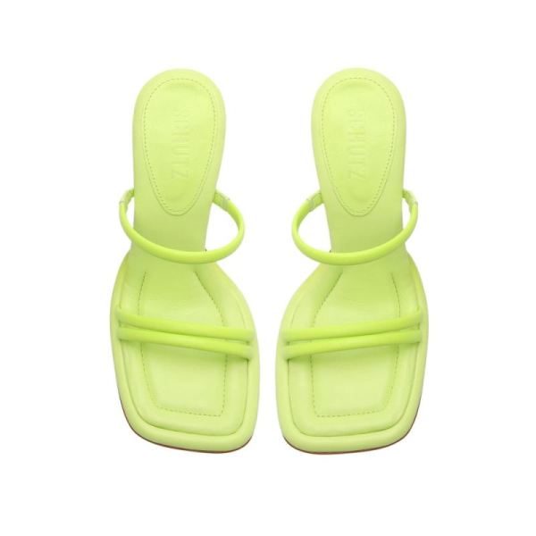 Schutz | Women's Agatha Sandal-Fresh Green