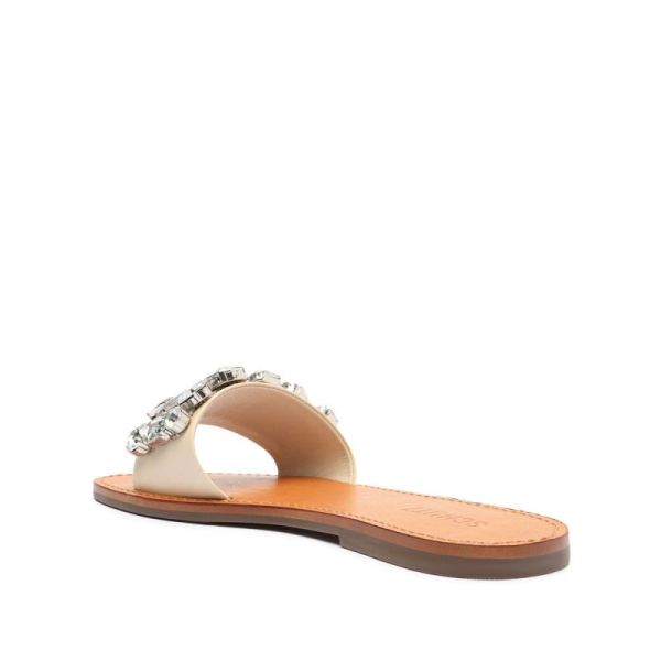 Schutz | Women's Jolie Nappa Leather Sandal-Eggshell