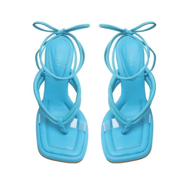 Schutz | Women's Meghan Vinyl Sandal-True Blue