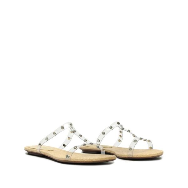 Schutz | Women's Loretta Vinyl Sandal-Transparent