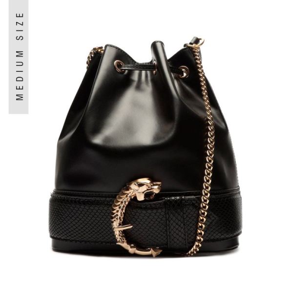 Schutz | Women's Bucket Fierce Handbag-Black