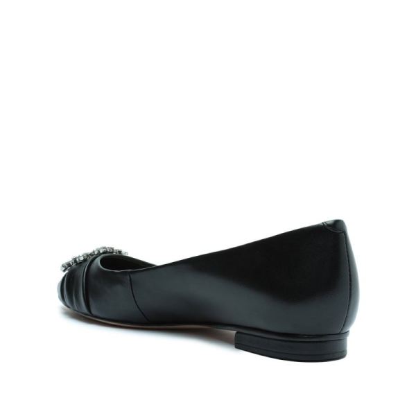 Schutz | Women's Meisho Nappa Leather Flat-Black