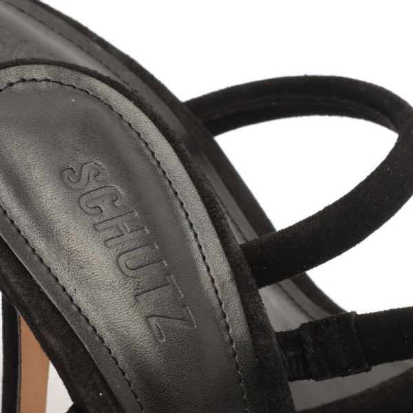 Schutz | Women's Taliah Suede Sandal-Black