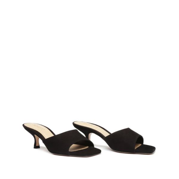 Schutz | Women's Dethalia Leather Sandal-Black