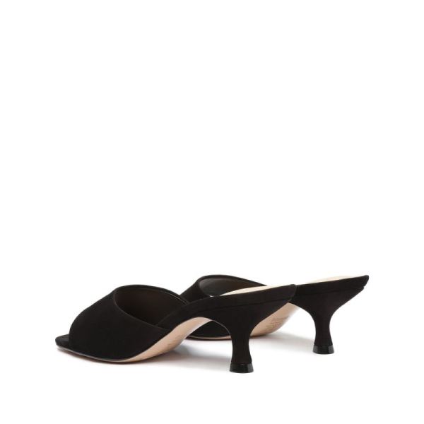 Schutz | Women's Dethalia Leather Sandal-Black