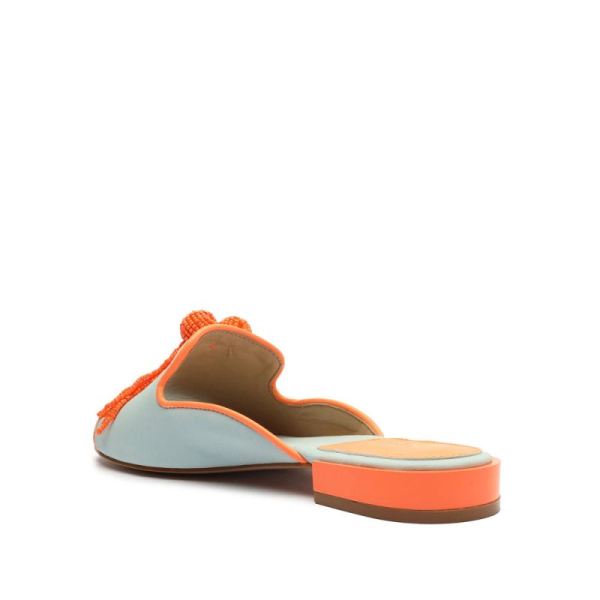 Schutz | Women's Jannis Nubuck&Nappa Leather Sandal-Soft Sky