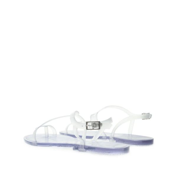 Schutz | Women's Tanner Jelly Sandal | Slim Straps  -Clear