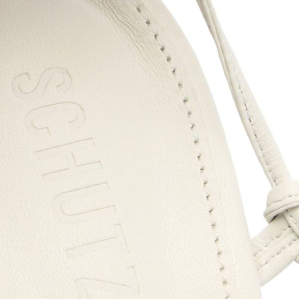 Schutz | Women's Hana Nappa Leather Sandal-White