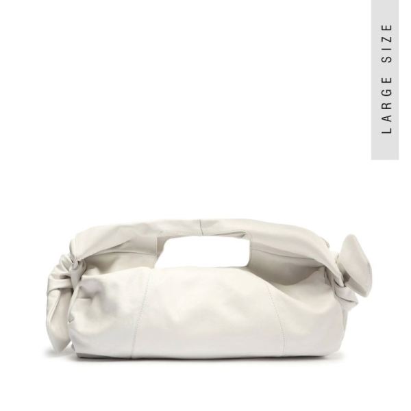 Schutz | Women's Shopping Demi Leather Bag-White