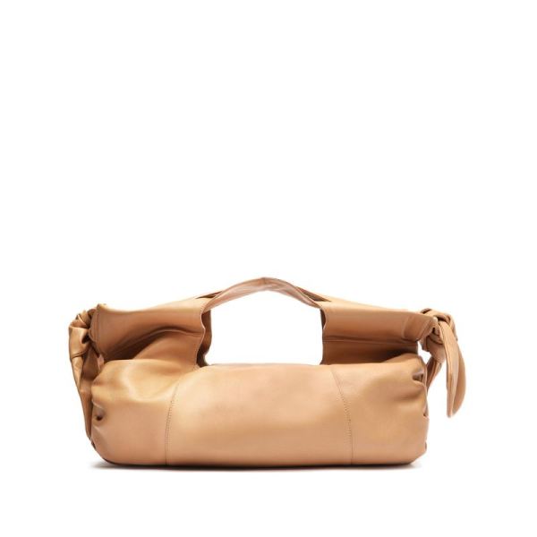 Schutz | Women's Shopping Demi Leather Bag-Honey Beige