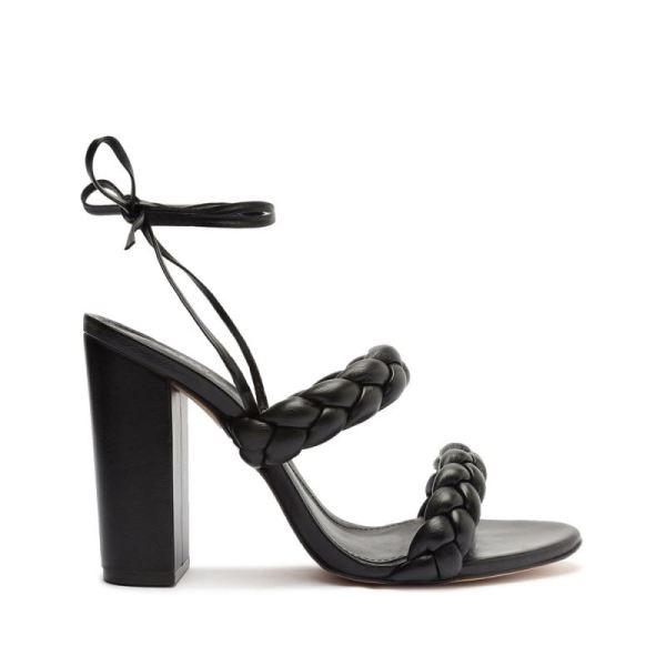 Schutz | Women's Zarda High Block Sandal-Black