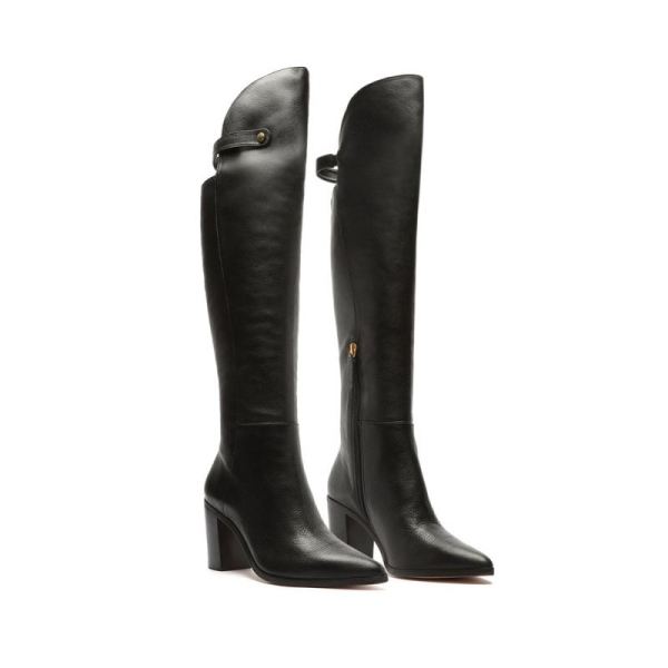 Schutz | Women's Saryna Leather Boot-Black