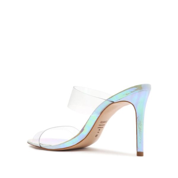 Schutz | Women's Ariella Vinyl Sandal-Rainbow