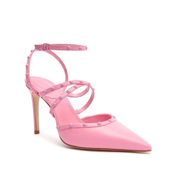 Schutz | Women's Anne Nappa Leather Pump-Club Rose