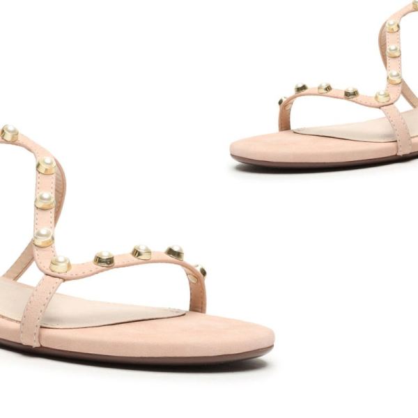 Schutz | Women's Ayla Leather Sandal-Sweet Rose