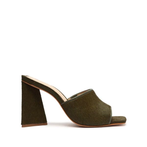 Schutz | Women's Lizah Welt Wild Sandal-Military Green