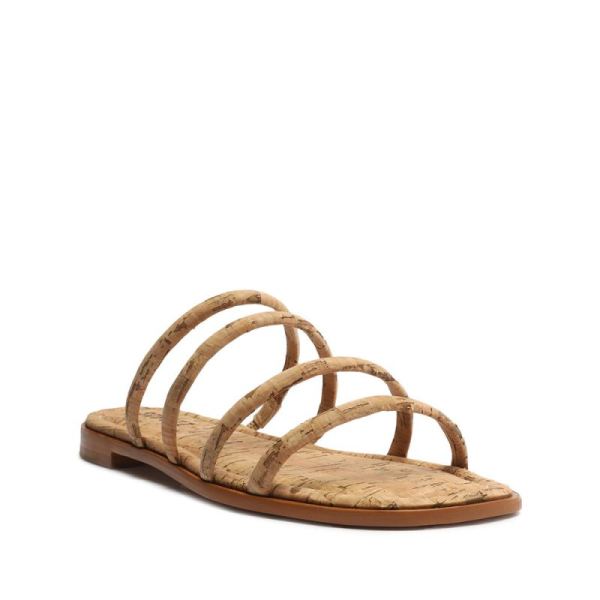 Schutz | Women's Cari Cork Sandal-Cork