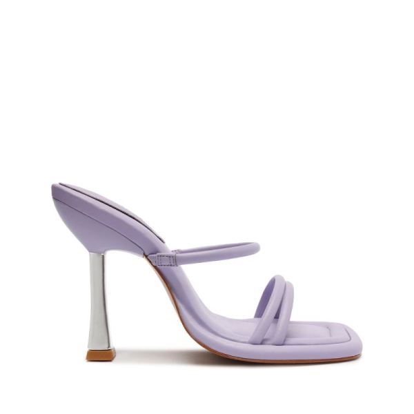 Schutz | Women's Agatha Sandal-Smoky Grape