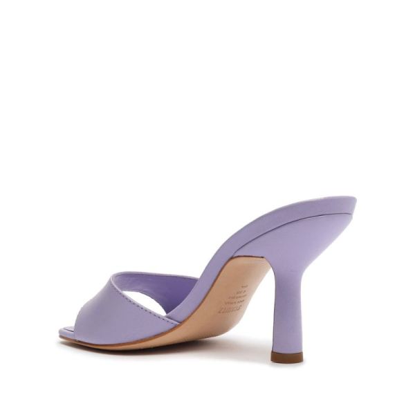 Schutz | Women's Posseni Nappa Leather Sandal-Smoky Grape