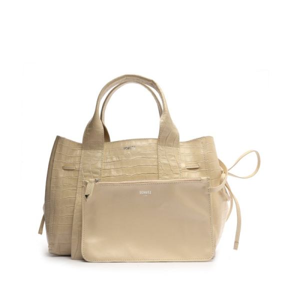 Schutz | Women's Maxxi Mini Shopping Tote-Eggshell