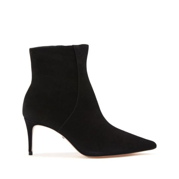 Schutz | Women's Bette Suede Ankle Bootie -Black