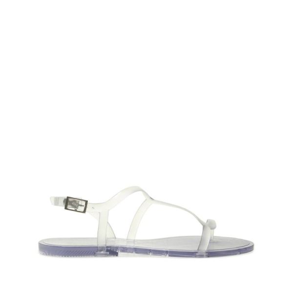 Schutz | Women's Tanner Jelly Sandal | Slim Straps-Clear