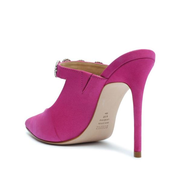 Schutz | Women's Elisah Nubuck Pump-Very Pink