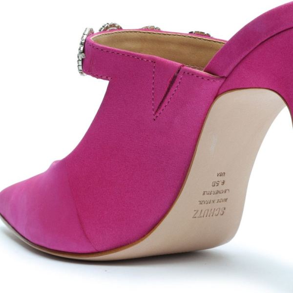 Schutz | Women's Elisah Nubuck Pump-Very Pink