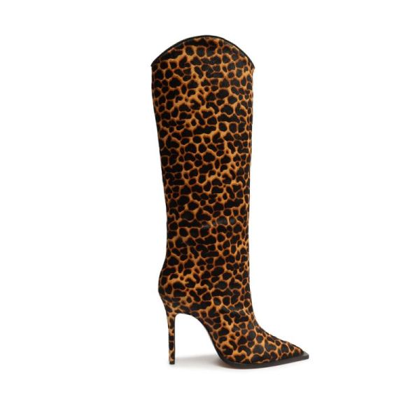 Schutz | Women's Maryana Welt Wild Boot-Leopard