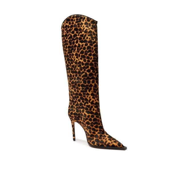 Schutz | Women's Maryana Welt Wild Boot-Leopard