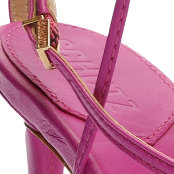 Schutz | Women's Vikki Leather Sandal-Very Pink